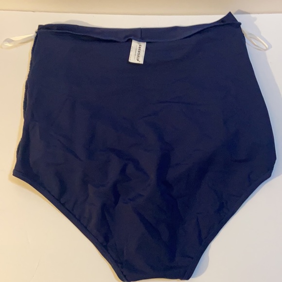 Cocoship Navy blue bathing suit bikini bottoms size 2 XL - Picture 15 of 15